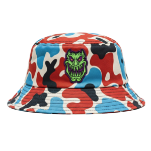 MONSTER CAMO BUCKET HAT