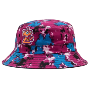 TIE-DYE GRAPHIC BUCKET HAT